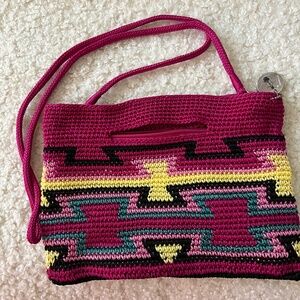 The Sak - Hand Crocheted Bag - NWOT